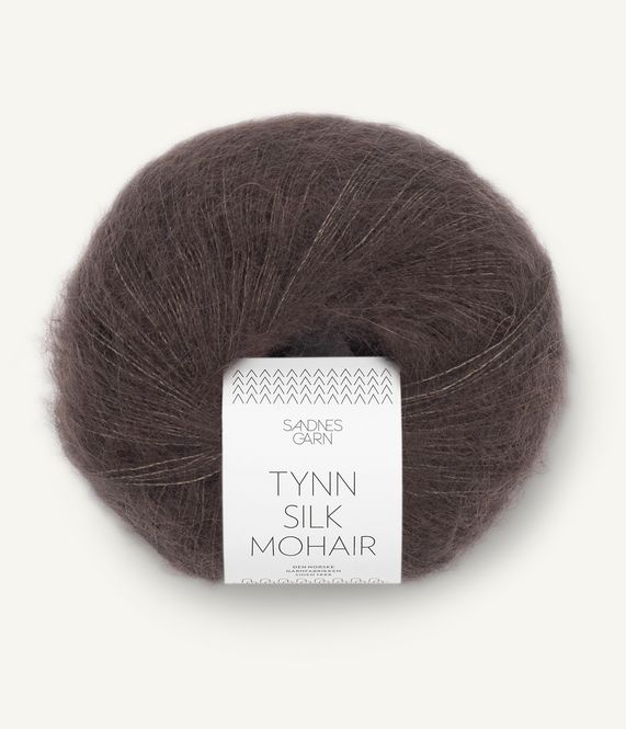 Hovedbilde Tynn Silk Mohair 3880 Dark Chocolate